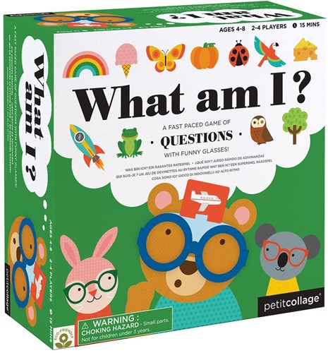 Petit Collage Brettspiel - Ratespiel Was bin ich? Kinderspiel Karton-3
