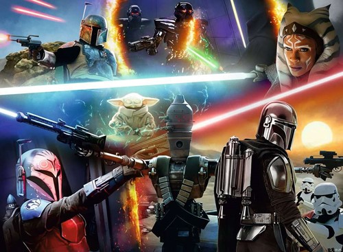 Ravensburger Puzzle Star Wars The Mandalorian - XXL Teile 300 Teile Kinderpuzzle-2