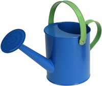 Metall Kinder Gießkanne Spielzeug Gießkanne blau für Garten und Sandkasten-2