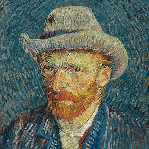 Ambiente Servietten Van Gogh Porträt 33cm - FSC Tissue Dekoration