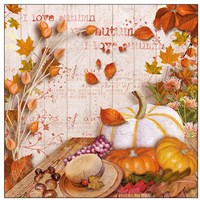 Ambiente Servietten Herbstfarben 33cm - FSC Papierservietten