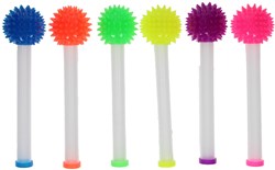 Lichtstab mit Ball Spielzeug - leuchtender Zauberstab 23cm für Kinder