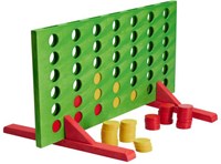 4 gewinnt Holzspiel strategisches Gesellschaftsspiel mehrfarbig-2