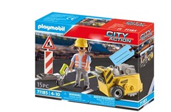 Playmobil Geschenksets - Bauarbeiter mit Kantenschneider 71185