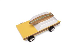 Candylab Holzspielzeugauto Junior Woodie - klassisches Design