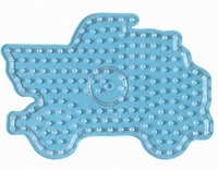 Hama Maxi Bügelperlenplatte - transparenter Truck Bastelplatte
