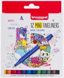 Bruynzeel Bruynzeel 12 Mini-Fineliner 60241512