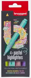 Bruynzeel Bruynzeel 4 Textmarker Pastell 60283104