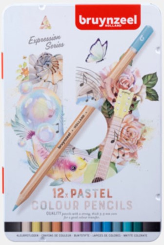 Bruynzeel Expression Kleurpotloden Pasteltinten Blik 12