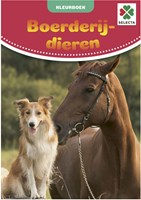 Kleurboek Bauernhoftiere Malspaß für Kinder - 48 Seiten