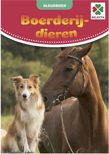 Kleurboek Bauernhoftiere Malspaß für Kinder - 48 Seiten