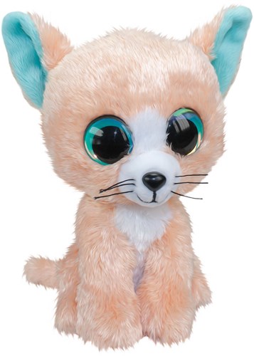 Lumo Stars Kuscheltier Katze Peach 24cm - Plüsch Spielzeug Stofftier