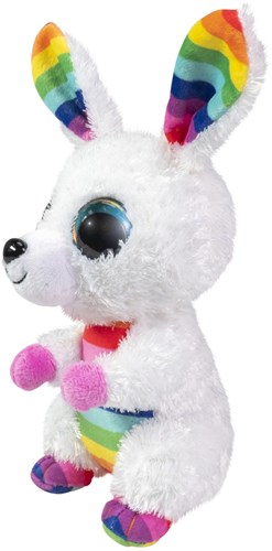 Lumo Stars Kuscheltier Hase Rainbow 15cm - Plüschspielzeug mit großen Augen-2