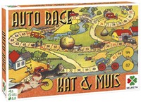 Brettspiel Spellen van toen Auto Race Kat & Muis klassisches Familienspiel
