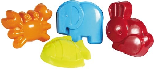 Sandform Uni Tiere 4 Stück-2