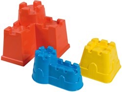 Androni Giocattoli Sandformenset Burg - Strandspielzeug 3-teilig