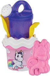 Androni Giocattoli Eimerset Einhorn Strandspielzeug Set Sand