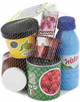 Ecoiffier Spielzeug Einkauf Set - Lebensmittel für Kinderküche Spielzeug