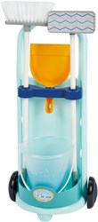 Ecoiffier Putzwagen Spielzeug blau mit Zubehör 5-teilig