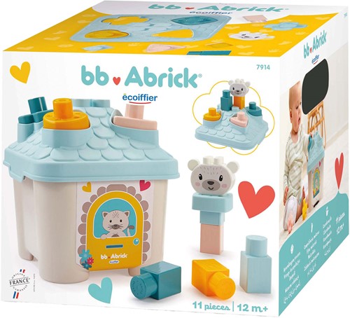Abrick Formenhaus Spielzeug Bär Lernspielzeug mehrfarbig für Kinder