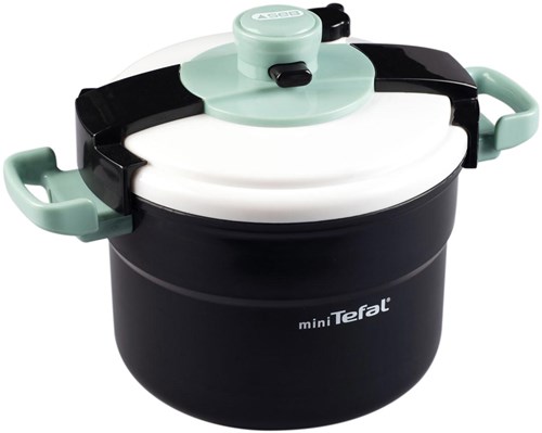 Smoby Tefal Schnellkochtopf Spielküche schwarz – realistisches Kinderspielzeug-2