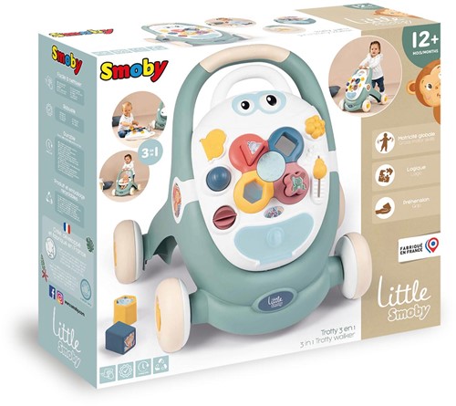 Little Smoby Baby Walker, 3in1
