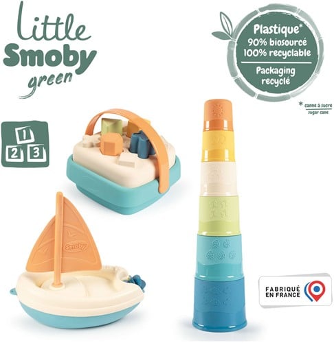 Smoby Badespielzeug Babyset - nachhaltiges Spielzeug für die Badewanne-2