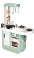 Smoby Spielküche Cherry mintgrün mit Zubehör und Soundeffekten