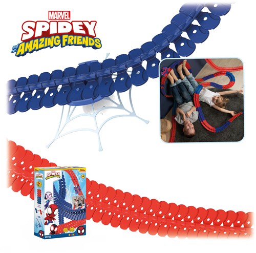 Smoby Spidey & Amazing Friends Flextreme Rennbahn Erweiterungsset 72-teilig-3