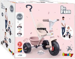 Smoby Be Fun Driewieler Roze