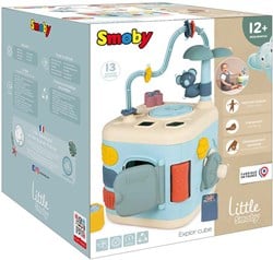 Little Smoby Ontdek Activiteitenkubus en Motoriekspiraal, 5dlg.