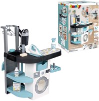 Smoby Spielzeug Waschsalon Rowenta - Waschküche mit Zubehör-3