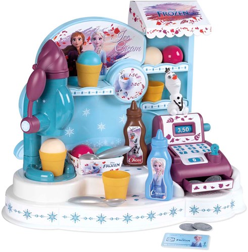 Smoby Frozen Eisdiele Spielset mit 22 Zubehörteilen für Kinder-2