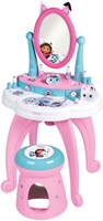 Smoby Gabby's Dollhouse 2in1 Schminktisch mit Hocker, 12-tlg. - Spielzeug Schminktisch für Kinder-2