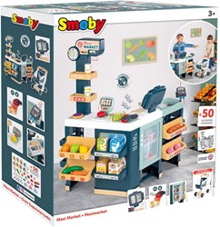 Smoby Supermarkt Spielzeugladen mit Zubehör 50-teilig