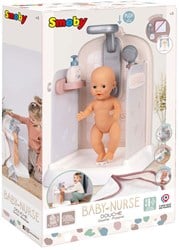 Smoby Baby Nurse Douchecabine met 3 Accessoires