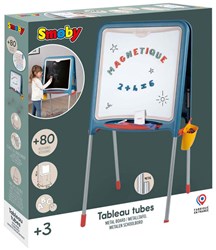 Smoby Magnetische Metall-Tafeltafel blau - doppelseitige Maltafel