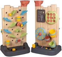 Smoby Aktivitätswand 6in1 - Lernspielzeug für drinnen und draußen-2