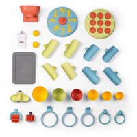 Smoby Aktivitätswand 6in1 - Lernspielzeug für drinnen und draußen-3