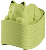 Smoby Schaukel Katze grün - ergonomischer Wipptier für Kleinkinder