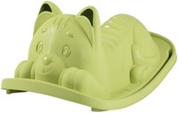 Smoby Schaukel Katze grün - ergonomischer Wipptier für Kleinkinder-2