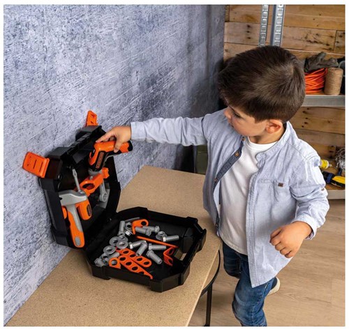 Smoby Black & Decker Werkzeugkoffer Spielset für Kinder-2