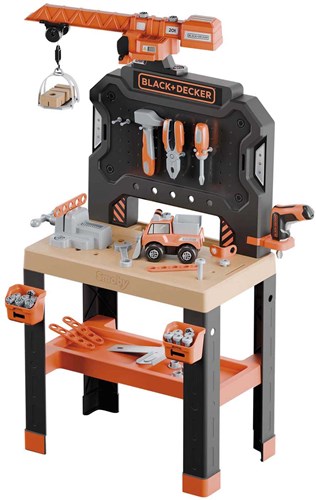 Smoby Black & Decker Builder Werkbank Spielset mit Zubehör