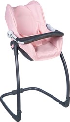 Smoby Maxi-Cosi Puppenstuhl 3in1 rosa - Hochstuhl Schaukel Autositz