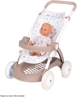 Smoby Puppenwagen Baby Nurse Kinderwagen für Puppen bis 42 cm-2