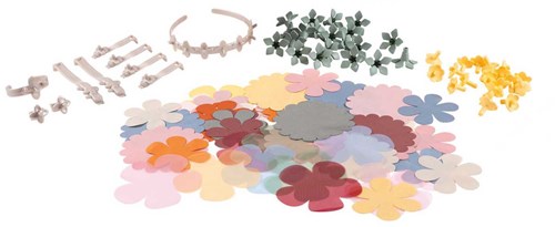 Smoby Blumen Schmuckset - Kreatives Nachfüllset für Kinder