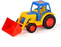 Basics Traktor Spielzeug mit Schaufel multicolor für Kinder