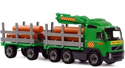 Cavallino Toys Volvo Holztransport LKW mit Anhänger Spielzeug