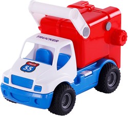 Müllwagen Spielzeug mit Gummireifen - Arbeitsfahrzeug 29cm - Cavallino