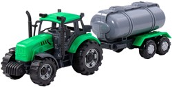 Cavallino Traktor Spielzeug Tankwagen grün Maßstab 1:32 Kunststoff